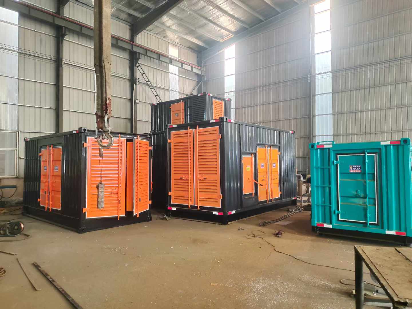 常熟500kw柴油发电机组可以带动多少功率设备？